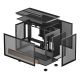 10. DeepCool CH260 WOOD Micro Tower Black, Wood