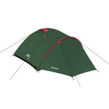 NILS CAMP Rocker NC6013 camping tent for 3 people, green and red