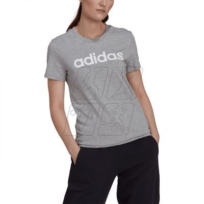 5. adidas Loungwear Essentials Slim Logo T-shirt W HL2053