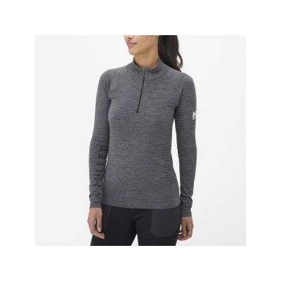 6. MILLET W Drynamic Warm 44958 Zip graphite underwear