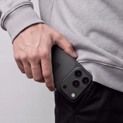 7. Tech-Protect Camalloy Fit+ Camera Cover for iPhone 18 Pro - Black