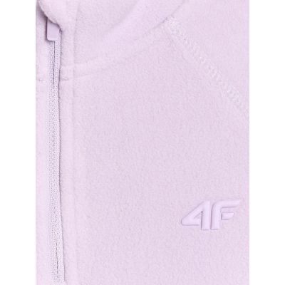 8. Girls' thermal fleece underwear (top) 4F 4FJRAW25UFLEF070-51S