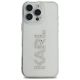 3. Karl Lagerfeld IML Rhinestones Logo iPhone 16 Pro Case - Clear
