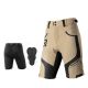 Rockbros Men's 2-in-1 Cycling Shorts Beige 2XL