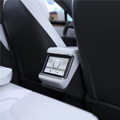10. Spigen Glas.tR Slim Tempered Glass for Tesla Model X 2022 / Model S 2021 - Black