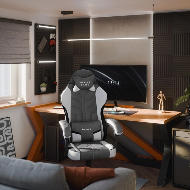 8. Huzaro Force 2.7 Gray Gaming Chair