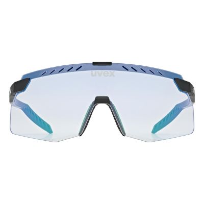2. Uvex Pace Stage SV cycling glasses black matt/mirror blue
