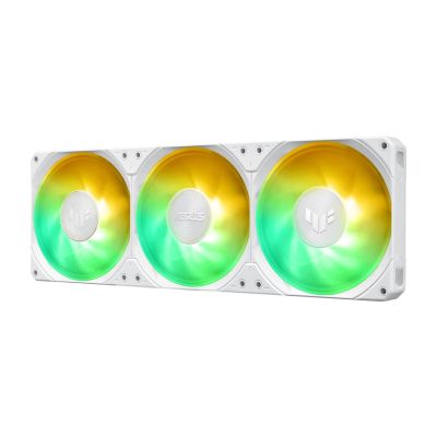 10. ASUS TUF GAMING LC III 360 ARGB LCD WHT Cooling