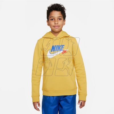 2. Sweatshirt Nike Sportswear SI Fleece PO Hoody Jr. FD1197-709