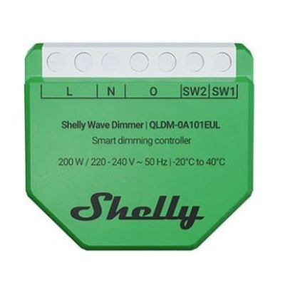 Intelligent Z-Wave lighting dimmer Shelly Wave Dimmer EU LR