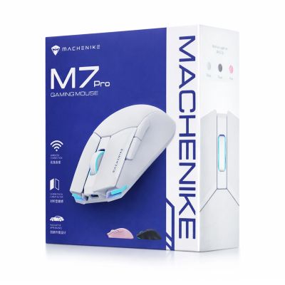 4. Machenike M7 Pro Wireless Gaming Mouse - White