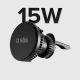 12. Smartphone holder with inductive charger SBS TESUPFANWIR15W 15W for air vent, with cooling - black