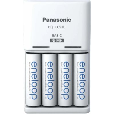 3. PANASONIC BASIC CHARGER + 4x AA ENELOOP 2000 mAh