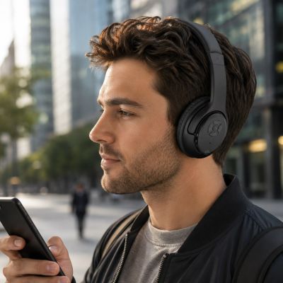 24. Esperanza LIBERO EH163K wireless headphones (black)