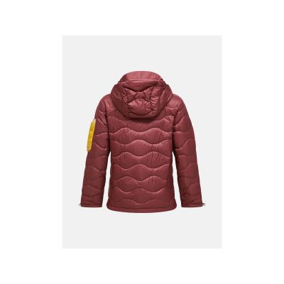 2. PEAK PERFORMANCE W Helium Aop Utility Down Hood Women's Down Jacket, Multicolor