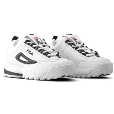 3. FILA Disruptor Low Women's Shoes White - 1010604-00E