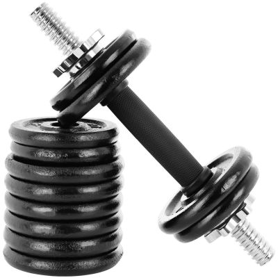 11. CAST IRON DUMBBELL 15 KG (2x7.5 KG) ENERO FIT CASE
