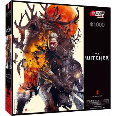 5. Good Loot: The Witcher - Monsters puzzle, 1000 pieces