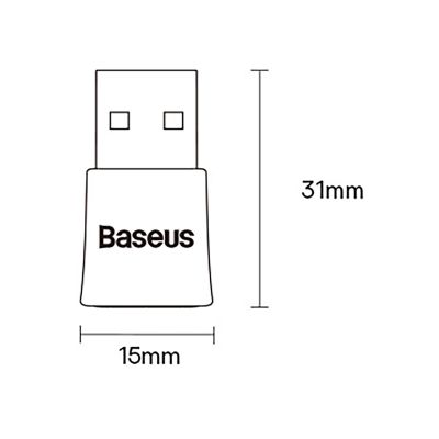 19. Baseus BA07 Bluetooth USB adapter - black