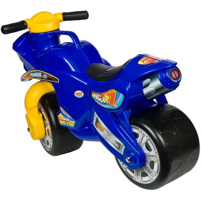6. Riding toy car SPEED ENERO 68x29x49/32cm YELLOW BLUE