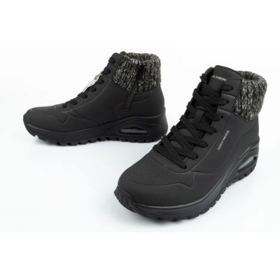 9. Skechers Uno Rugged W 167988 BLK shoes