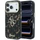 Guess IML 4G Script Metal Logo MagSafe Case for iPhone 18 Pro - Burgundy