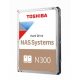 2. Toshiba N300 MN10ADA10TS 10TB 7200RPM 512MB 3.5" Serial ATA III Hard Drive
