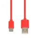 2. IBOX IKUMTCR cable (USB 2.0 type A - USB type C; 1m; red)