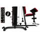 2. Multigym PRO BMG 4700 bench with weight stack 66kg