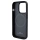 7. BMW MagSafe Leather Hot Stamp case for iPhone 15 Pro - black