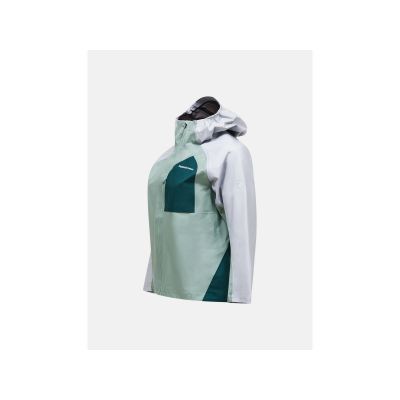 3. Women's PEAK PERFORMANCE W Trail Hipe 3L Shell Jacket green