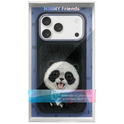 2. Nimmy Big Eyed Pet 2.0 Panda case for iPhone 17 Pro - black