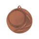 Bronze-Colored General Medal with Space for a 25 mm Emblem – Steel Medal