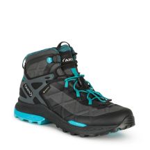 Buty turystyczne damskie AKU Rocket Mid DFS GTX - black/turquoise