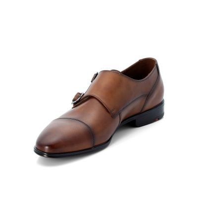 5. Lloyd Mailand men's leather shoes brown 10-137-02