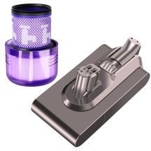 Extralink | Filter + battery replacement, battery for Dyson V12 vacuum cleaner | 25.2V 2500mAh