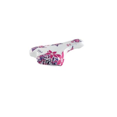 Junior OK-GO Saddle White Pink 20-24'' Blister