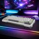 6. Inca IKG-455 Gaming Keyboard USB + RF Wireless + Bluetooth QWERTY German White
