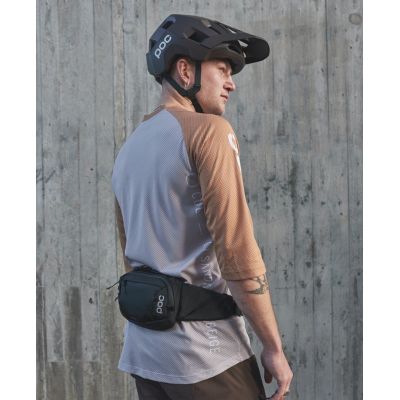 7. POC Lamina Hip Pack Black