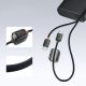10. Baseus EnerFill FC41 25000mAh 145W Power Bank with Digital Display and Built-in Dual USB-C Cable - Black