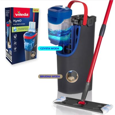 4. Vileda H2prO flat mop