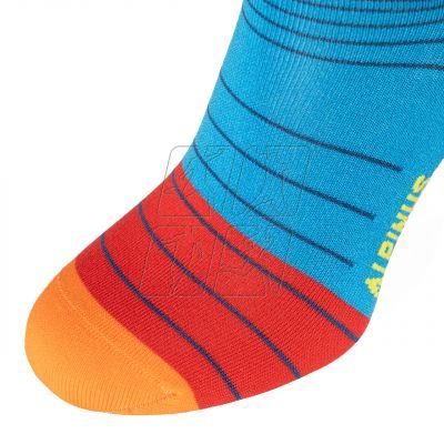 4. Alpinus Lavaredo socks blue and red FI11072