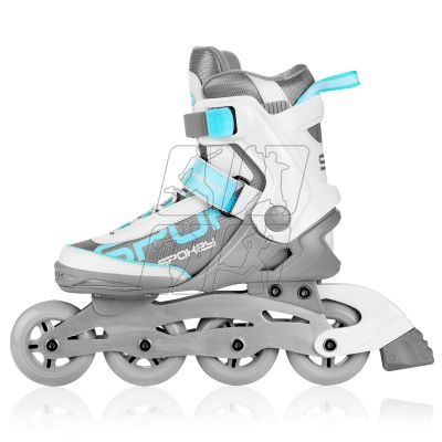 3. Inline skates Spokey Prime Pro WH/TQ 39 926967