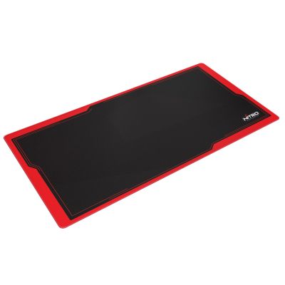 6. Nitro Concepts DM12 Gaming Mousepad Black, Red