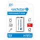 6. EVERACTIVE BATTERY 6F22/9V LI-ION 550 MAH WITH USB TYPE C EVHR22-550C