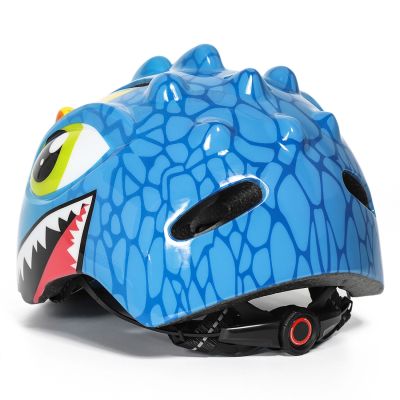 4. Wozinsky Children's Bicycle Helmet, Dragon Pattern, Lightweight, S - Blue