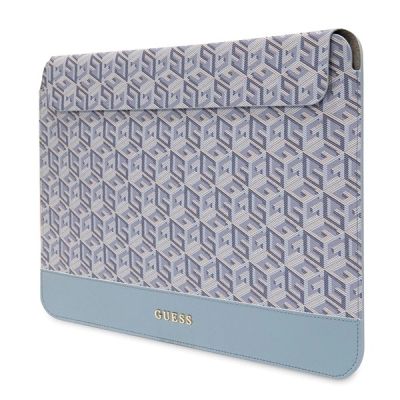 2. Guess GCube Stripes case for a 14" laptop - blue