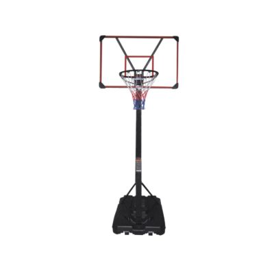 Basketball Hoop Set with Mobile Height-Adjustable Stand Lean 225–305 cm