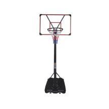 Basketball Hoop Set with Mobile Height-Adjustable Stand Lean 225–305 cm