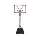 Basketball Hoop Set with Mobile Height-Adjustable Stand Lean 225–305 cm